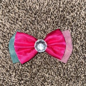 Dog Bow with Gem